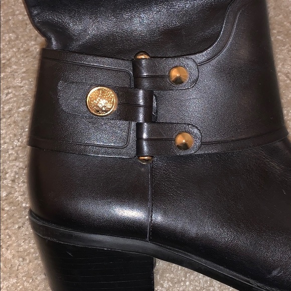 NEW Vince Camuto OTK Leather Boots - Picture 4 of 7